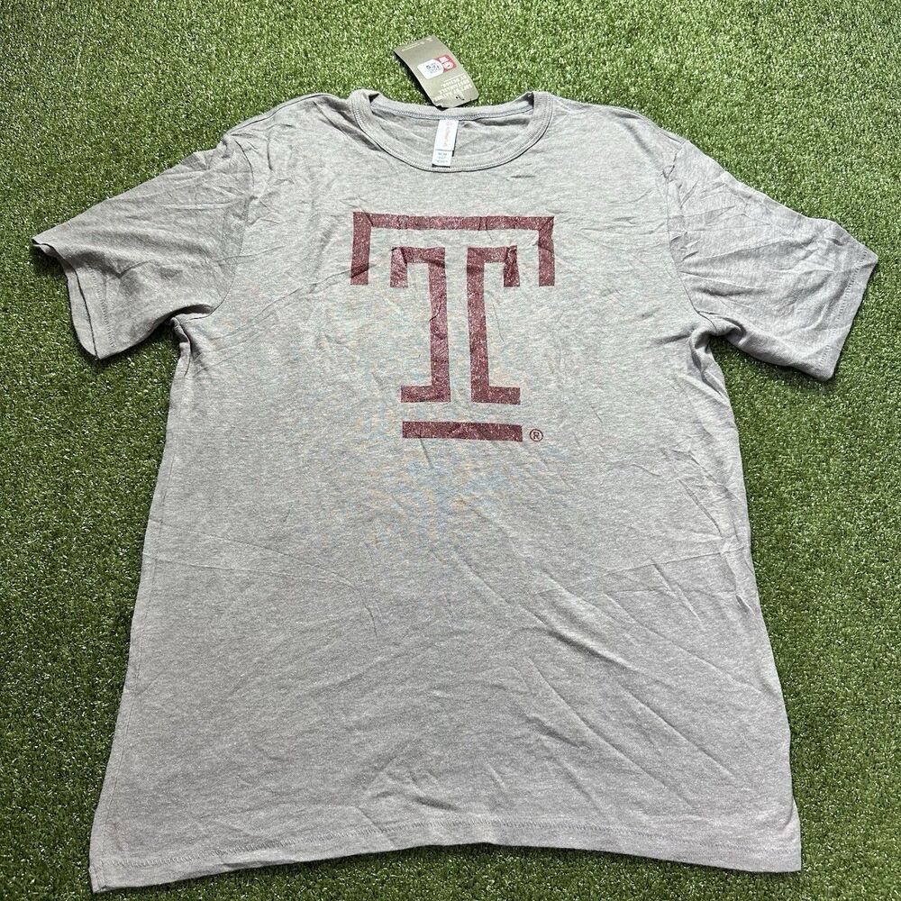 Alternative Temple University T Shirt—Men’s Medium Student New